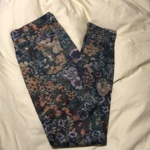 7 For All Mankind Floral Jeans!
